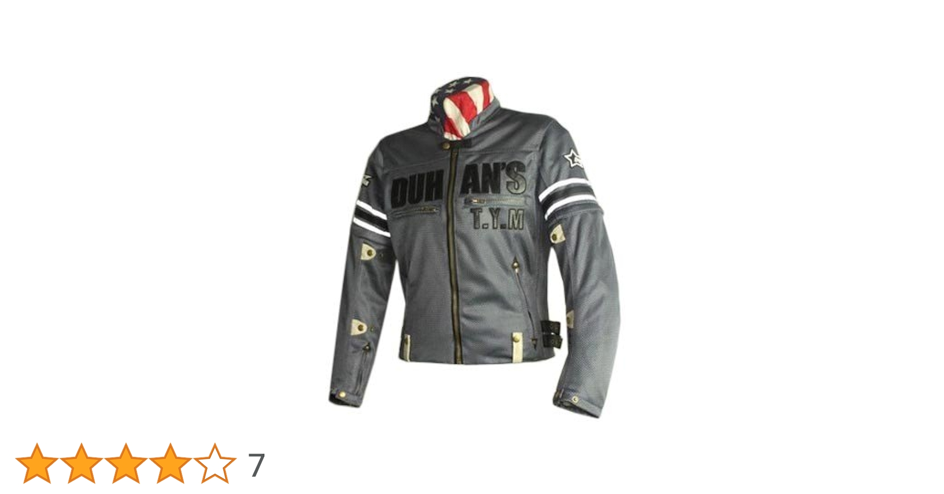 DUHAN ライダース バイクジャケット メッシュ 超美品 バイクジャケット DUHAN ジャケット L メッシュジャケット